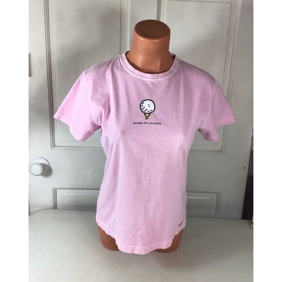 Life is Good Golf T Shirt Top Womens Small - Picture 1 of 6